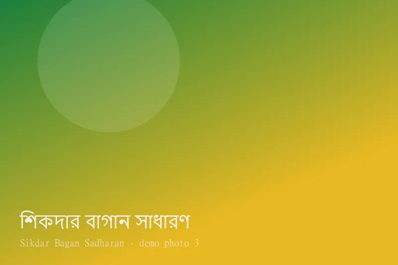 Sikdar Bagan Sadharan — Photos 3