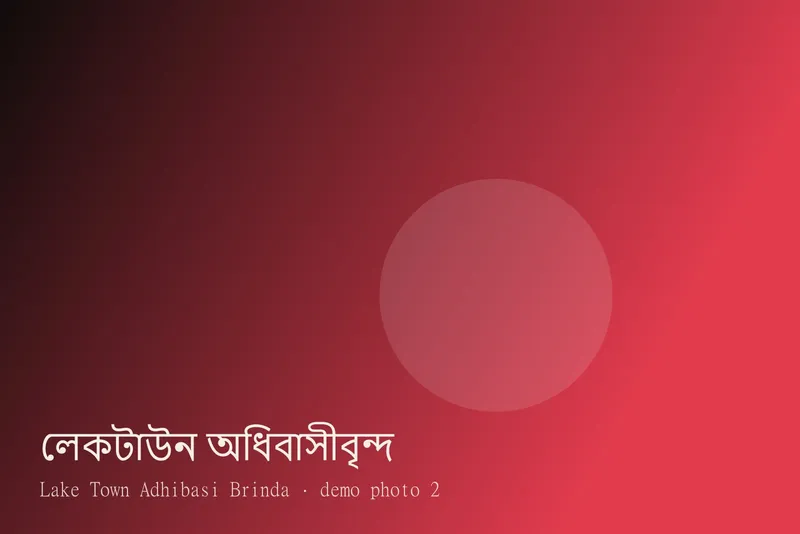 Lake Town Adhibasi Brinda — Photos 2