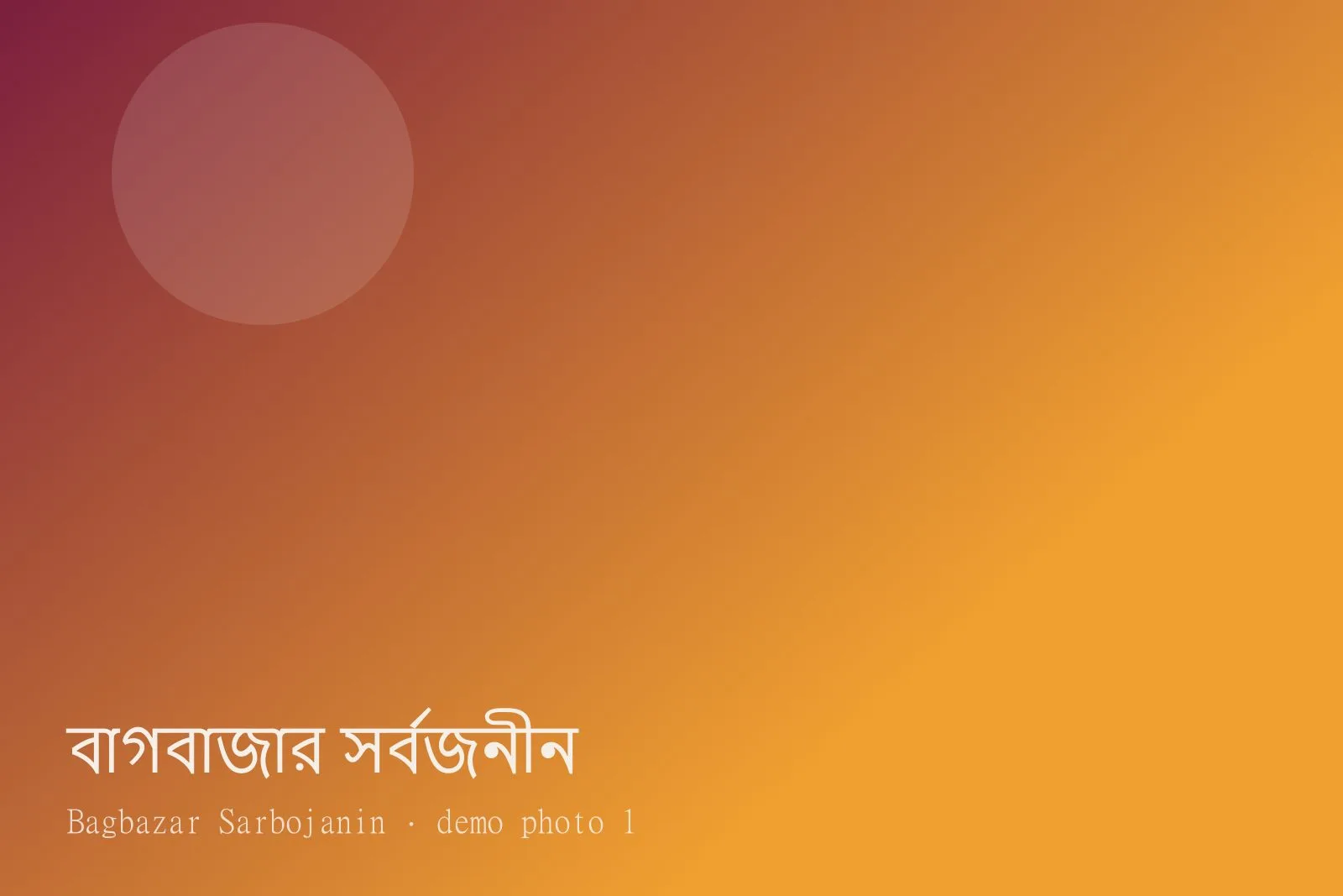 Bagbazar Sarbojanin — Photos 1
